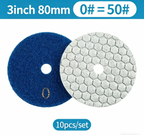 7-Step Dry Diamond Polishing Pads for Stone
