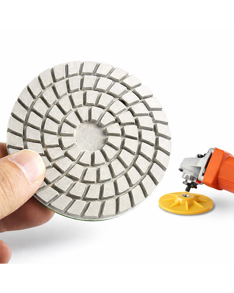 3 Inch Dry Polishing Wheel for Marble, Quartz & Tile Edges