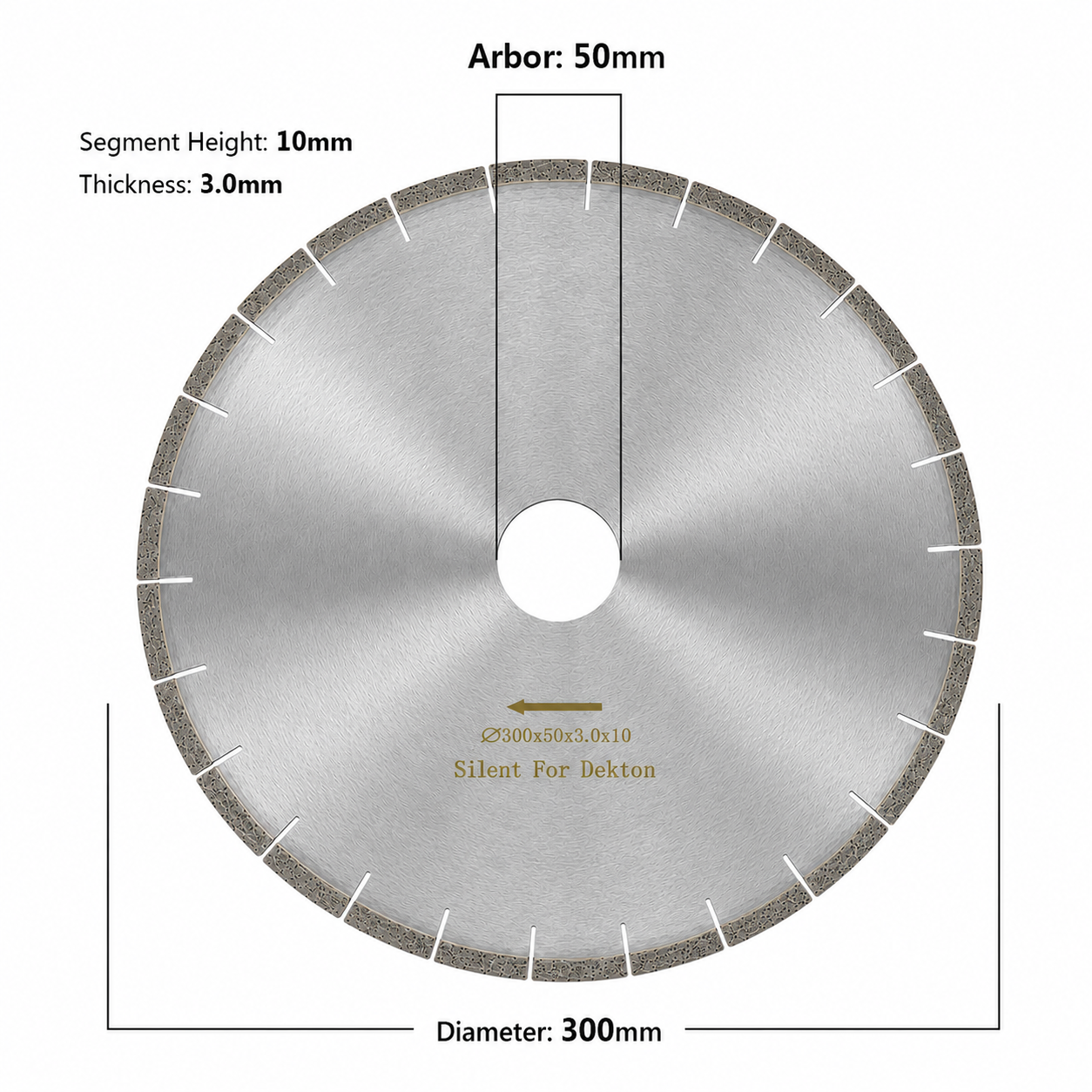 350mm Diamond Saw Blade for Stone & Tile