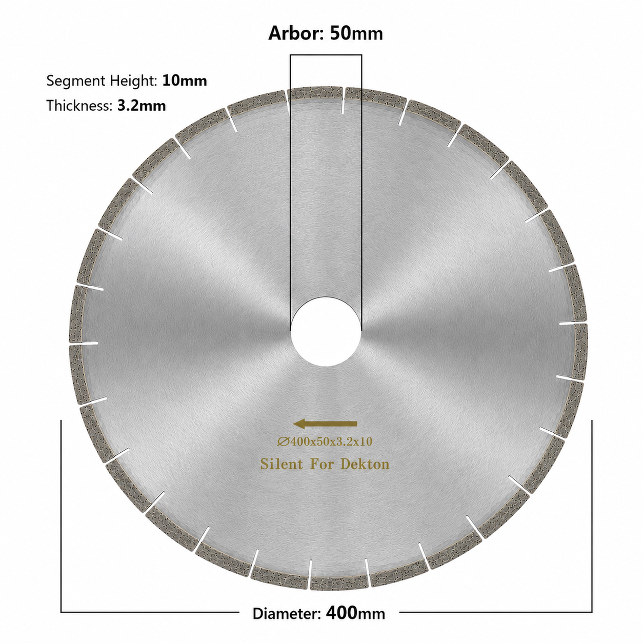 350mm Diamond Saw Blade for Stone & Tile