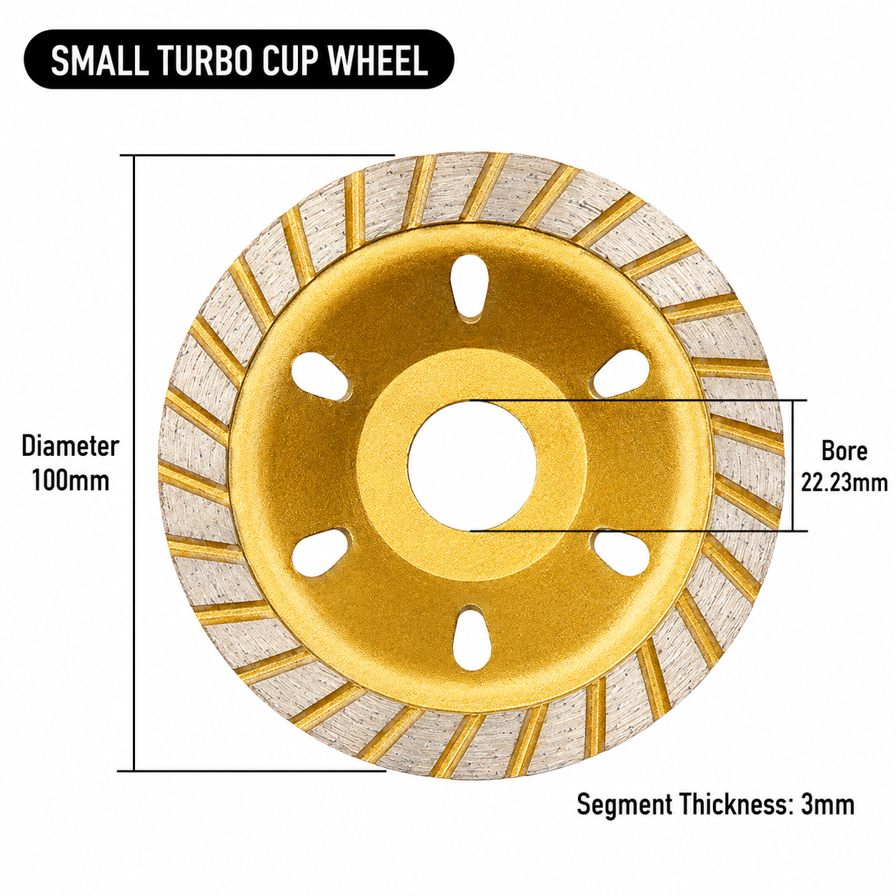Diamond Cup Grinding Wheel for Angle Grinder