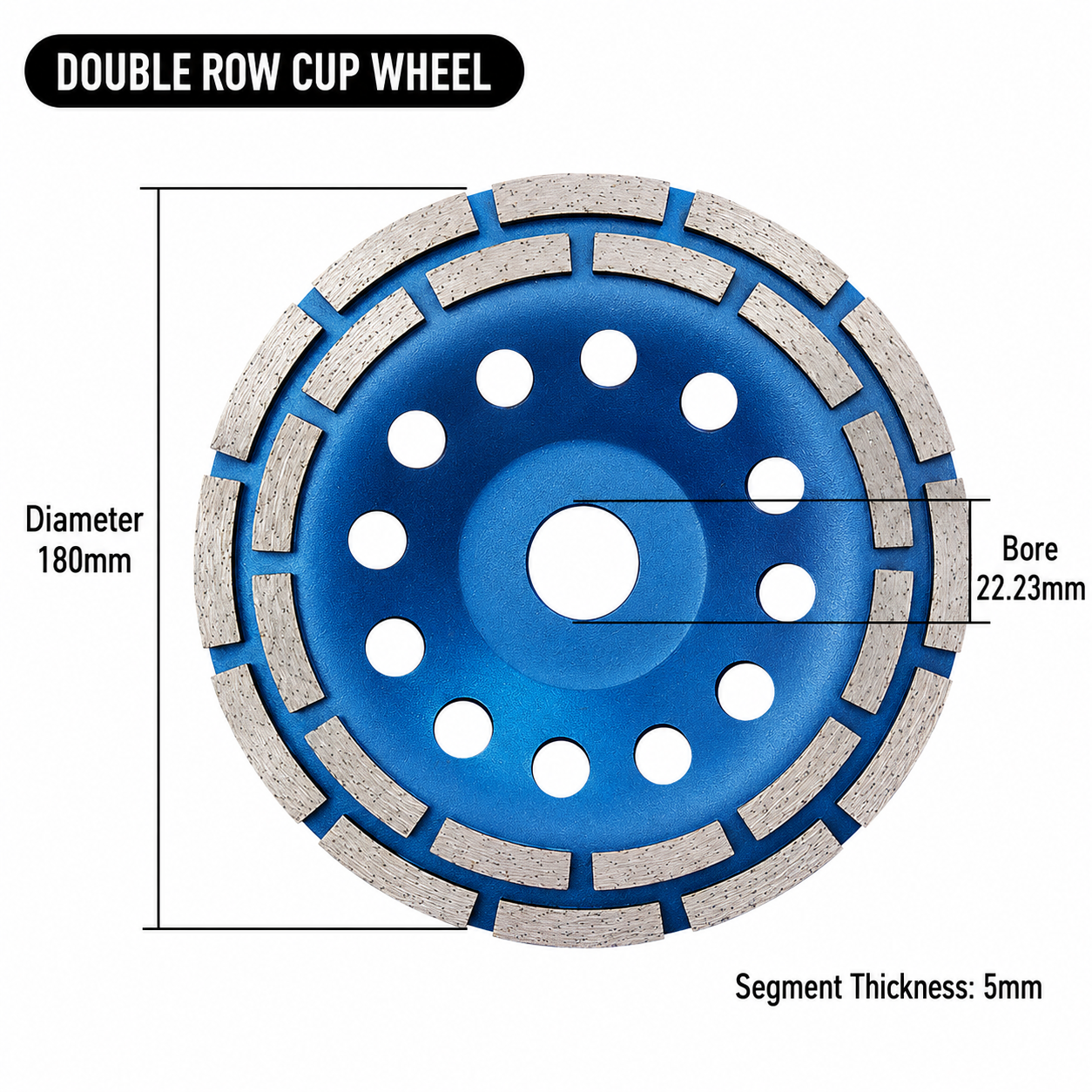 Diamond Cup Grinding Wheel for Angle Grinder