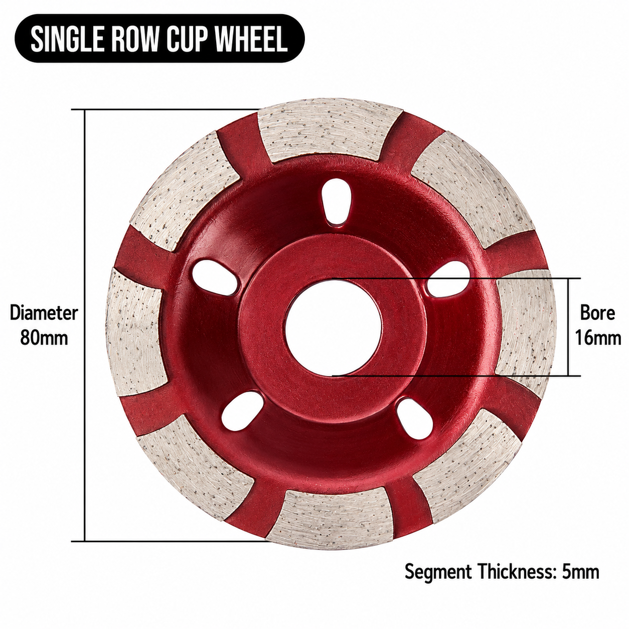 Diamond Cup Grinding Wheel for Angle Grinder
