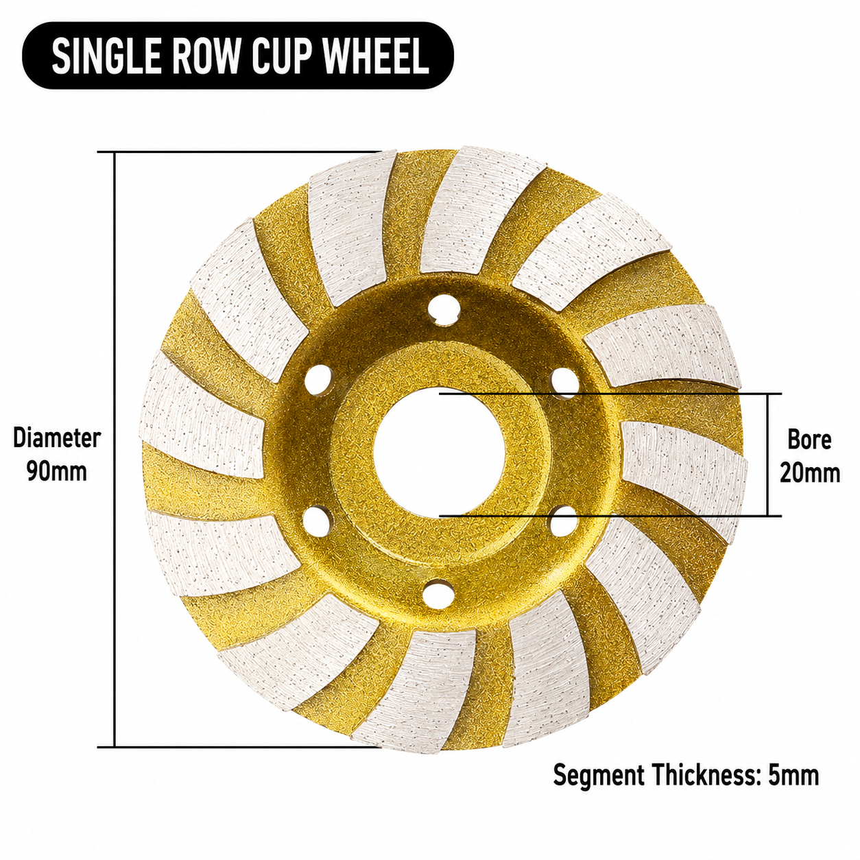 Diamond Cup Grinding Wheel for Angle Grinder