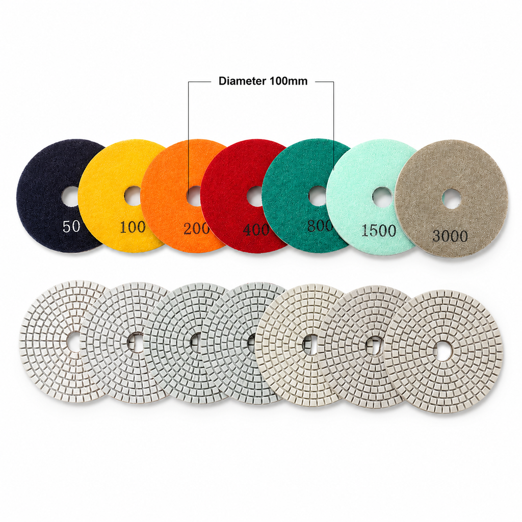 4 Inch Wet Diamond Polishing Pads