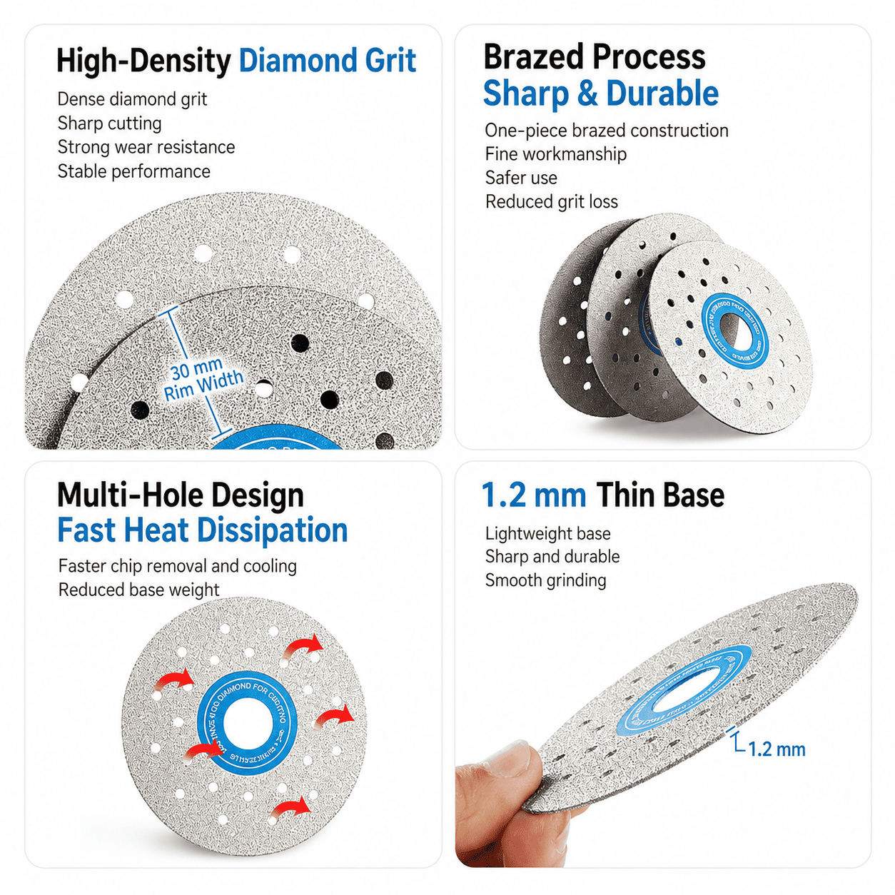 Diamond Mitering Wheel Saw Blade for Sintered Stone & Tile