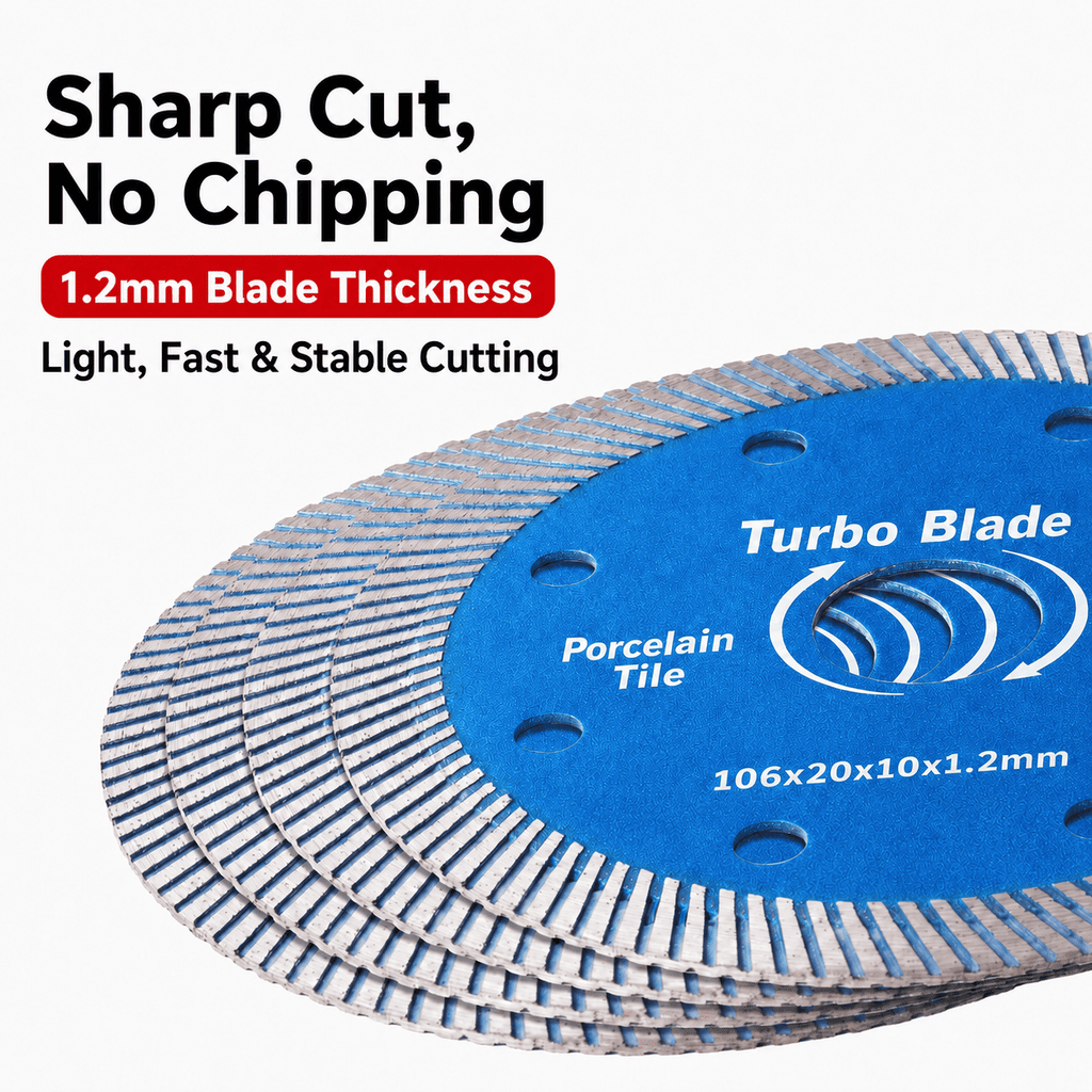 Ultra-Thin Diamond Tile Saw Blade for Porcelain & Ceramic
