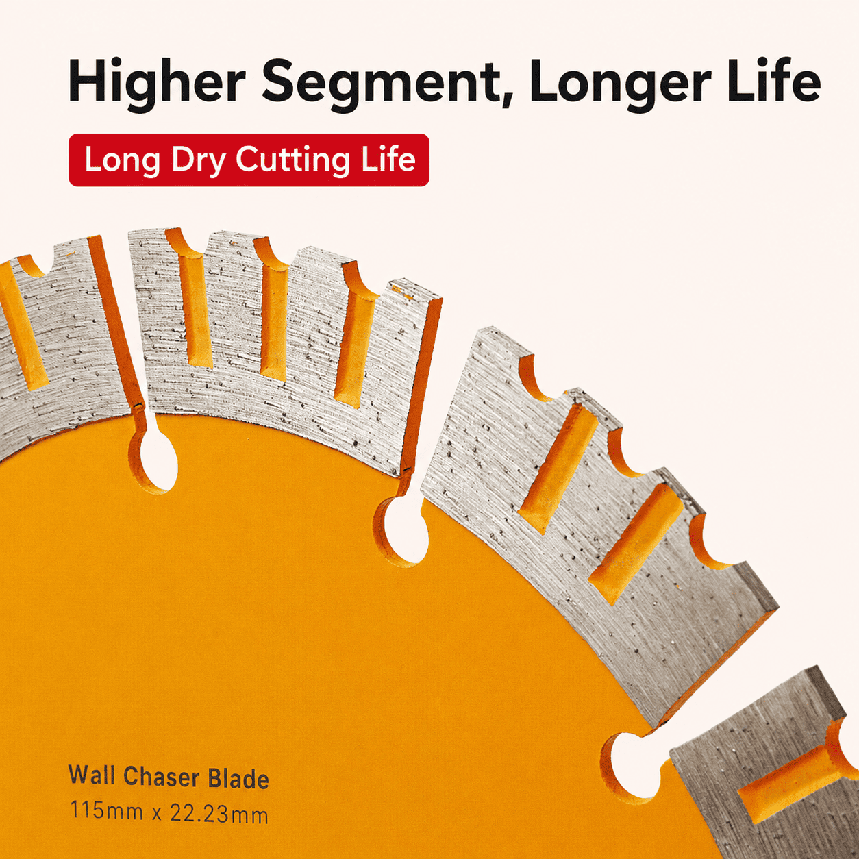Diamond Wall Chaser Saw Blade for Concrete Grooving