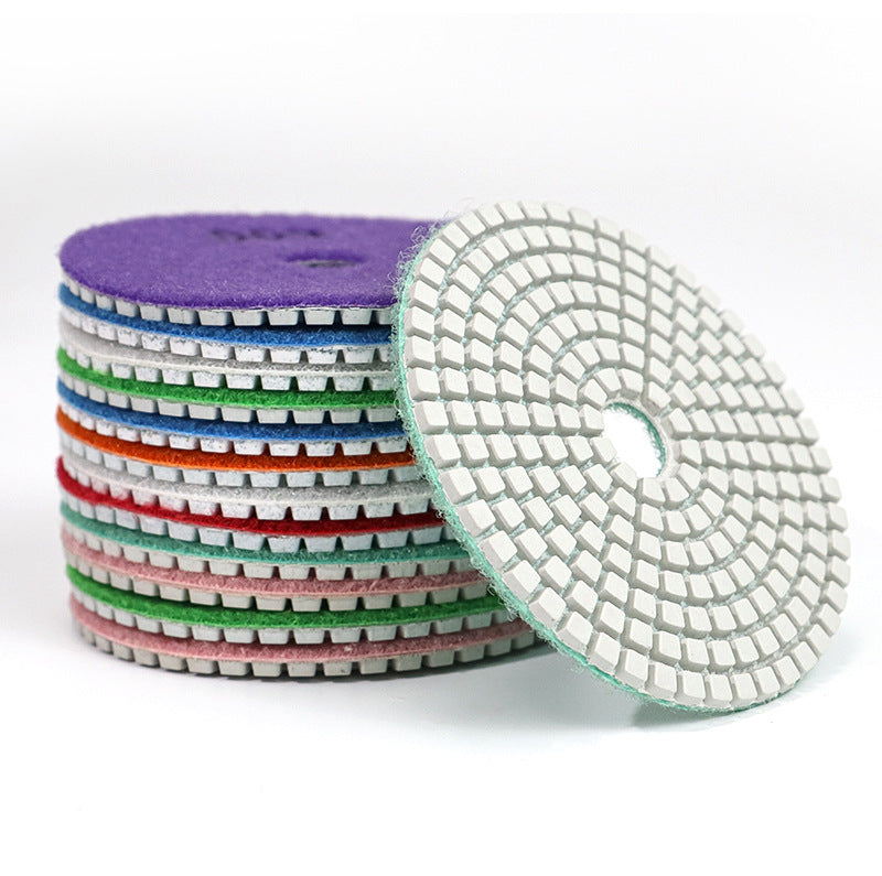 4 Inch Wet Polishing Pads for Marble & Stone